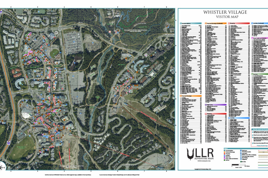 Whistler Village Visitor Map (NEW)